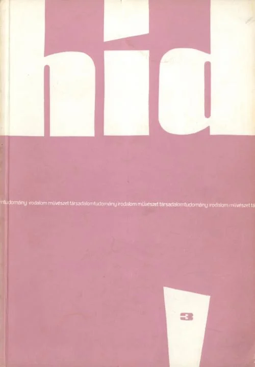 Híd, 24. évf. 1960. március. 3. sz. 177–248. oldal
