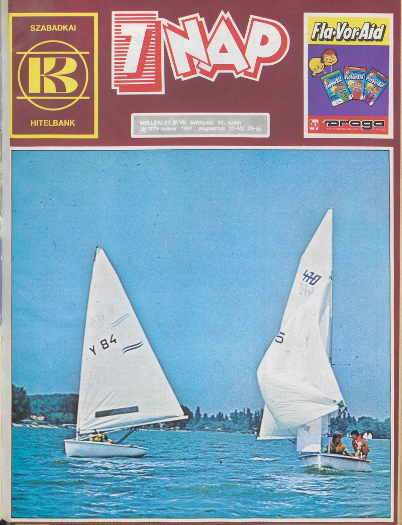 7 Nap melléklet, 7. évf. 1981. augusztus 22. – 28. 34. sz.