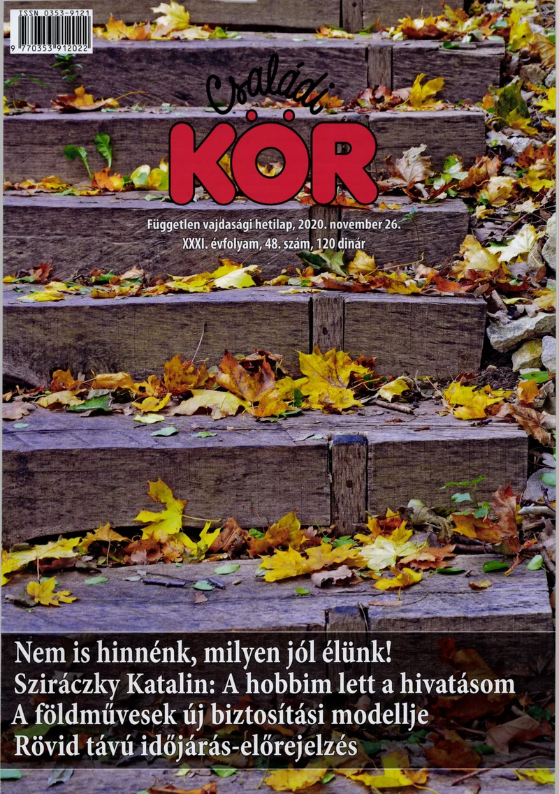 Családi Kör, 31. évf. 2020. november 26. 48. sz.