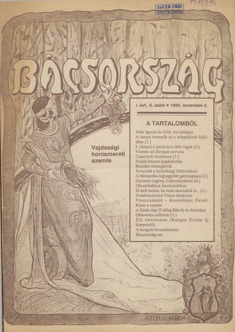 Bácsország, 1. évf. 1995. november 2. 6. sz.