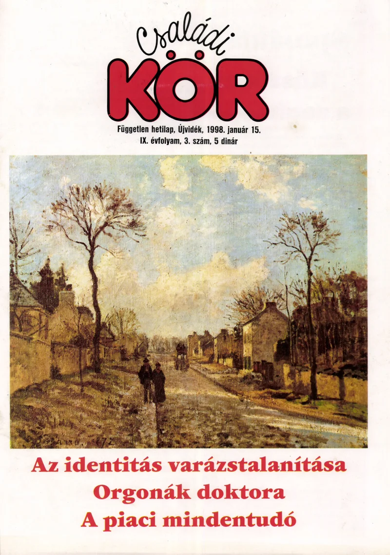 Családi Kör, 9. évf. 1998. január 15. 3. sz.