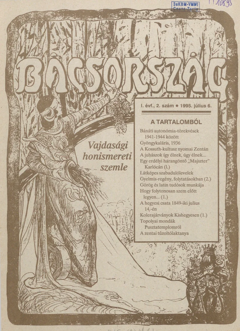 Bácsország, 1. évf. 1995. július 6. 2. sz.