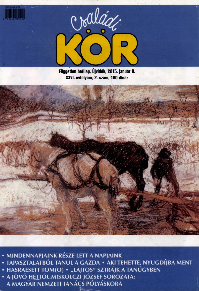 Családi Kör, 26. évf. 2015. január 8. 2. sz.