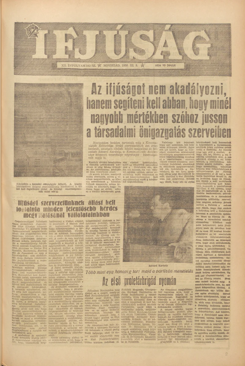 Ifjúság, 12. évf. 1956. március 3. 542. sz.
