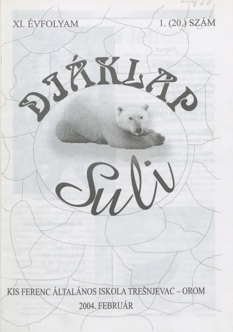 Diáklap Suli, 11. évf. 2004. február. 20. sz.