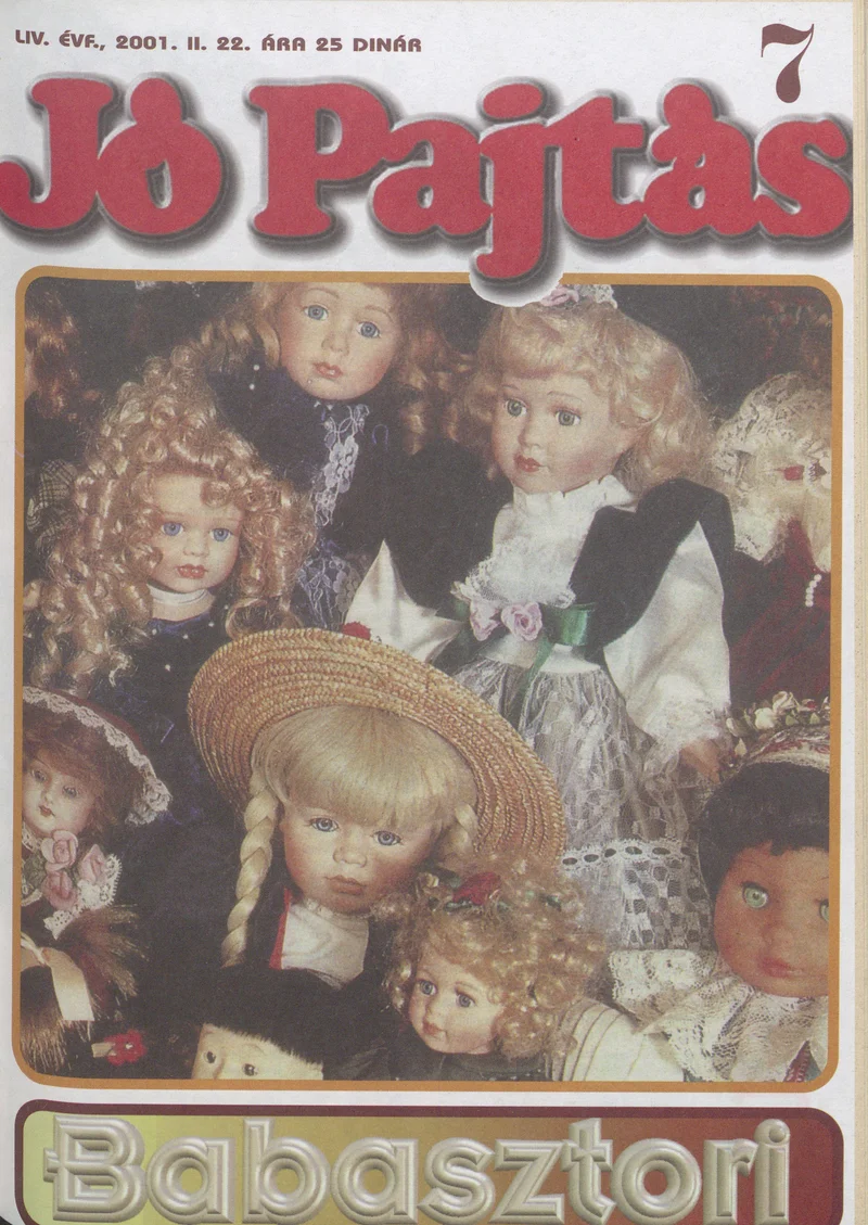 Jó Pajtás, 55. évf. 2001. február 22. 7. sz.