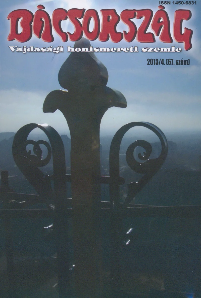 Bácsország, 19. évf. 2013. 4. sz.