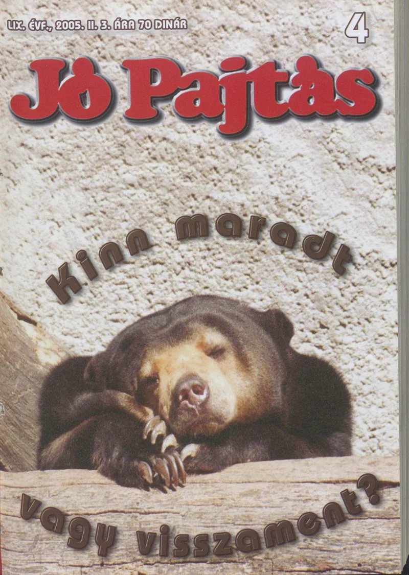 Jó Pajtás, 59. évf. 2005. február 3. 4. sz.