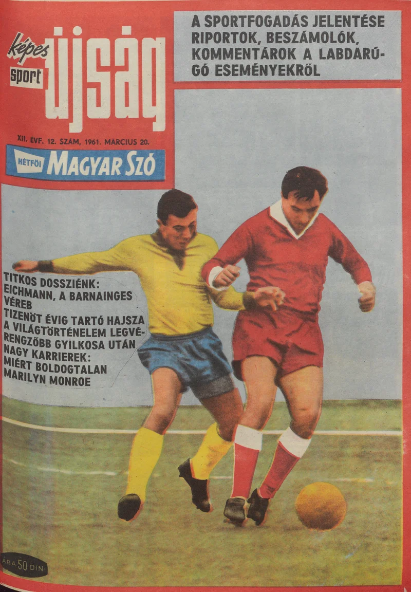 Hétfői Magyar Szó, 12. évf. 1961. március 20. 12. sz.