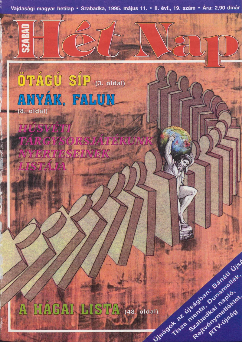 Szabad Hét Nap, 2. évf. 1995. május 11. 19. sz.