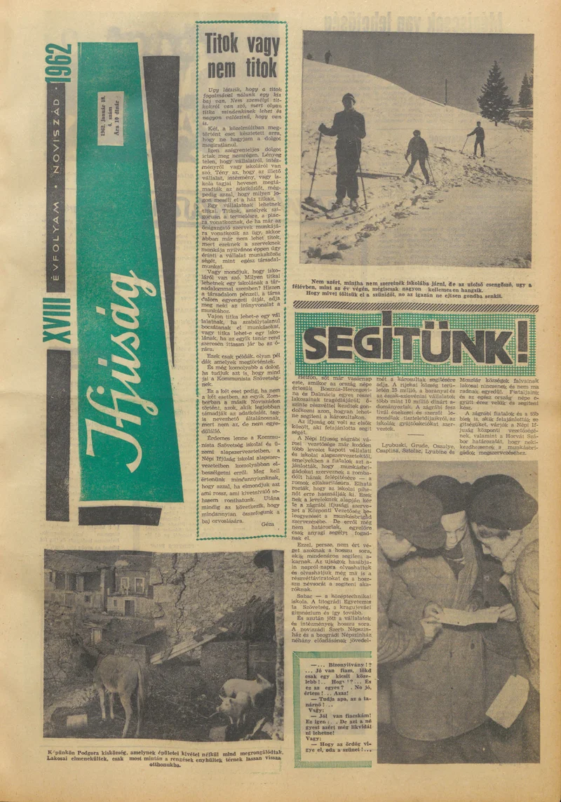 Ifjúság, 18. évf. 1962. január 18. 4. sz.