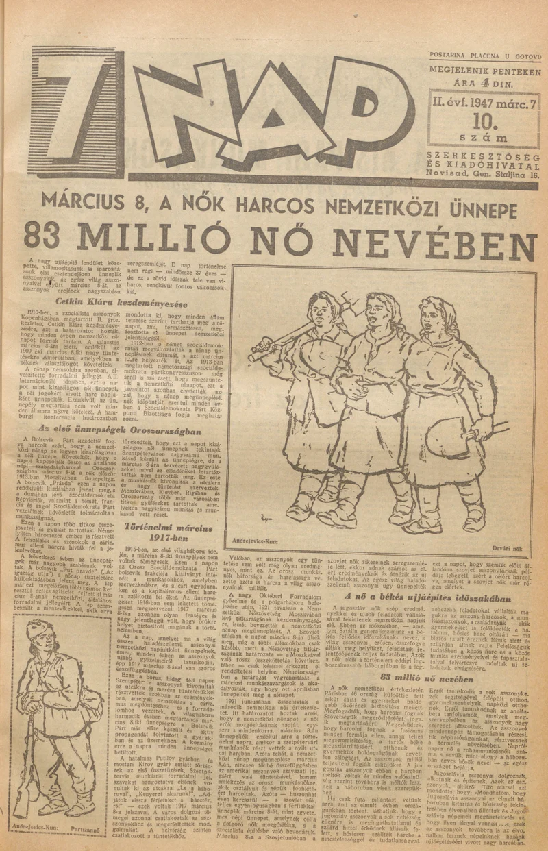 7 Nap, 2. évf. 1947. március 7. 10. sz. 1–10. oldal