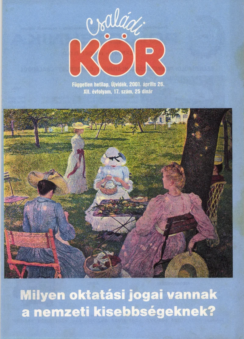 Családi Kör, 12. évf. 2001. április 26. 17. sz.