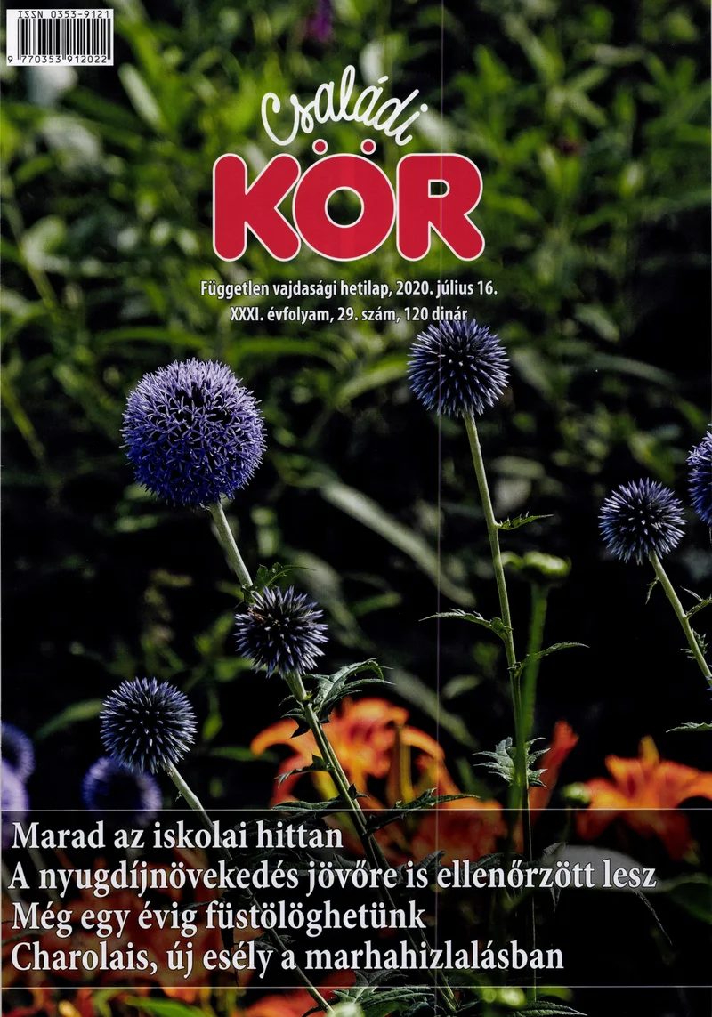 Családi Kör, 31. évf. 2020. július 16. 29. sz.