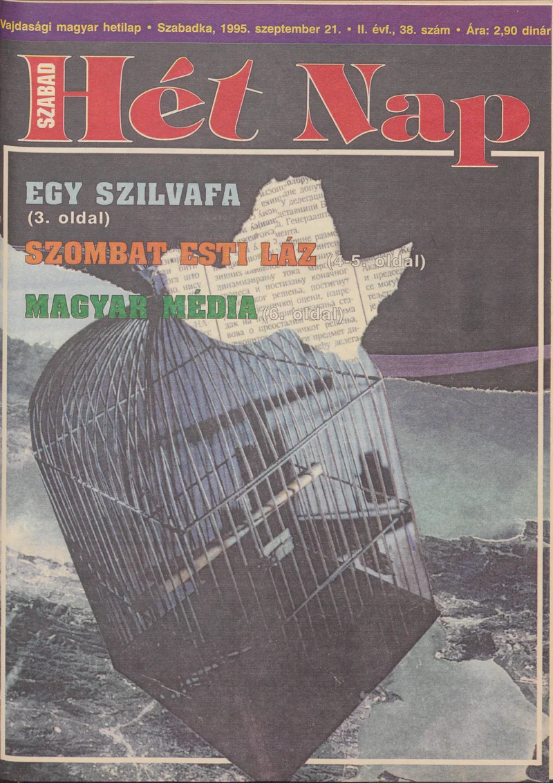 Szabad Hét Nap, 2. évf. 1995. szeptember 21. 38. sz.