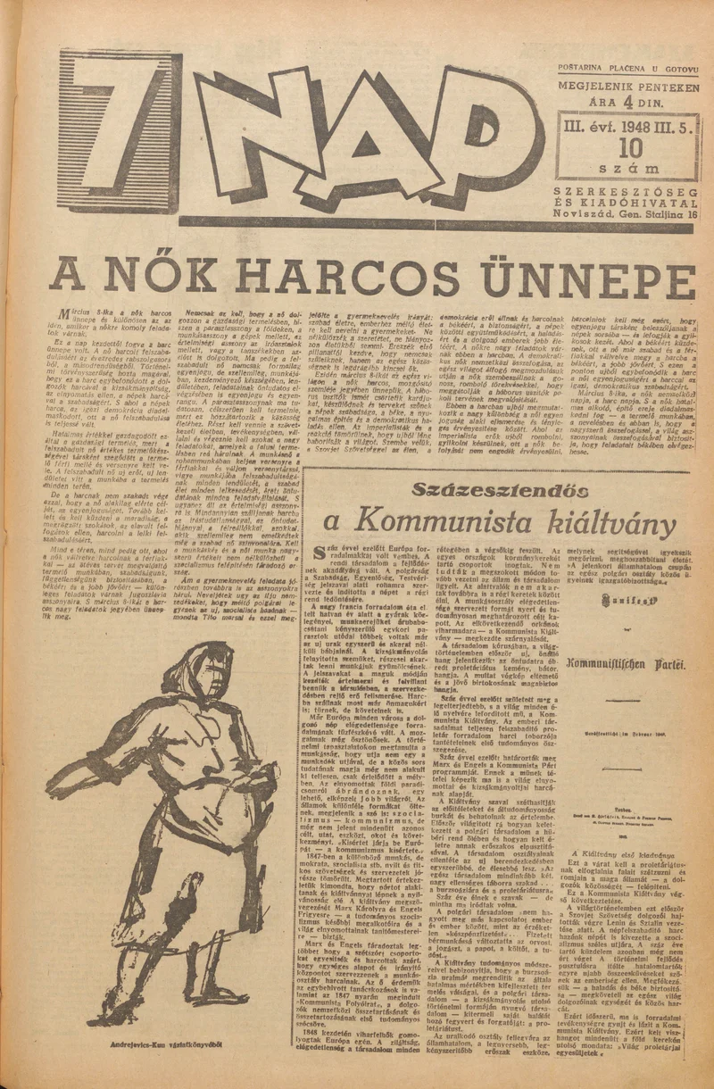 7 Nap, 3. évf. 1948. március 5. 10. sz. 1–10. oldal