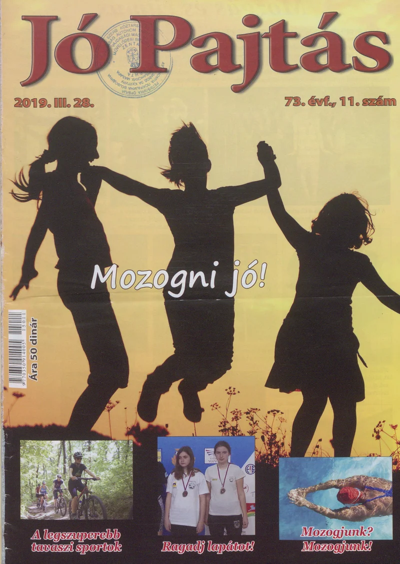 Jó Pajtás, 73. évf. 2019. március 28. 11. sz.