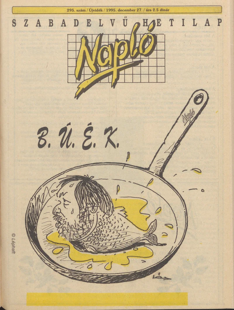 Napló - Szabadelvű hetilap, 6. évf. 1995. december 27. 295. sz.