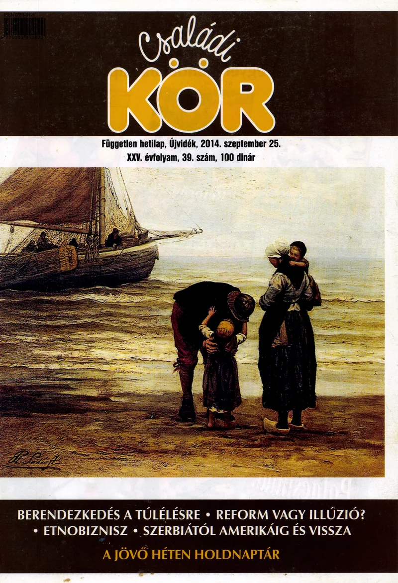 Családi Kör, 25. évf. 2014. szeptember 25. 39. sz.