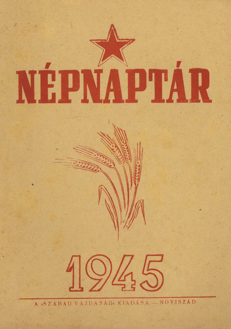 Magyar Szó Naptár, 1. évf. 1945. 1. sz.