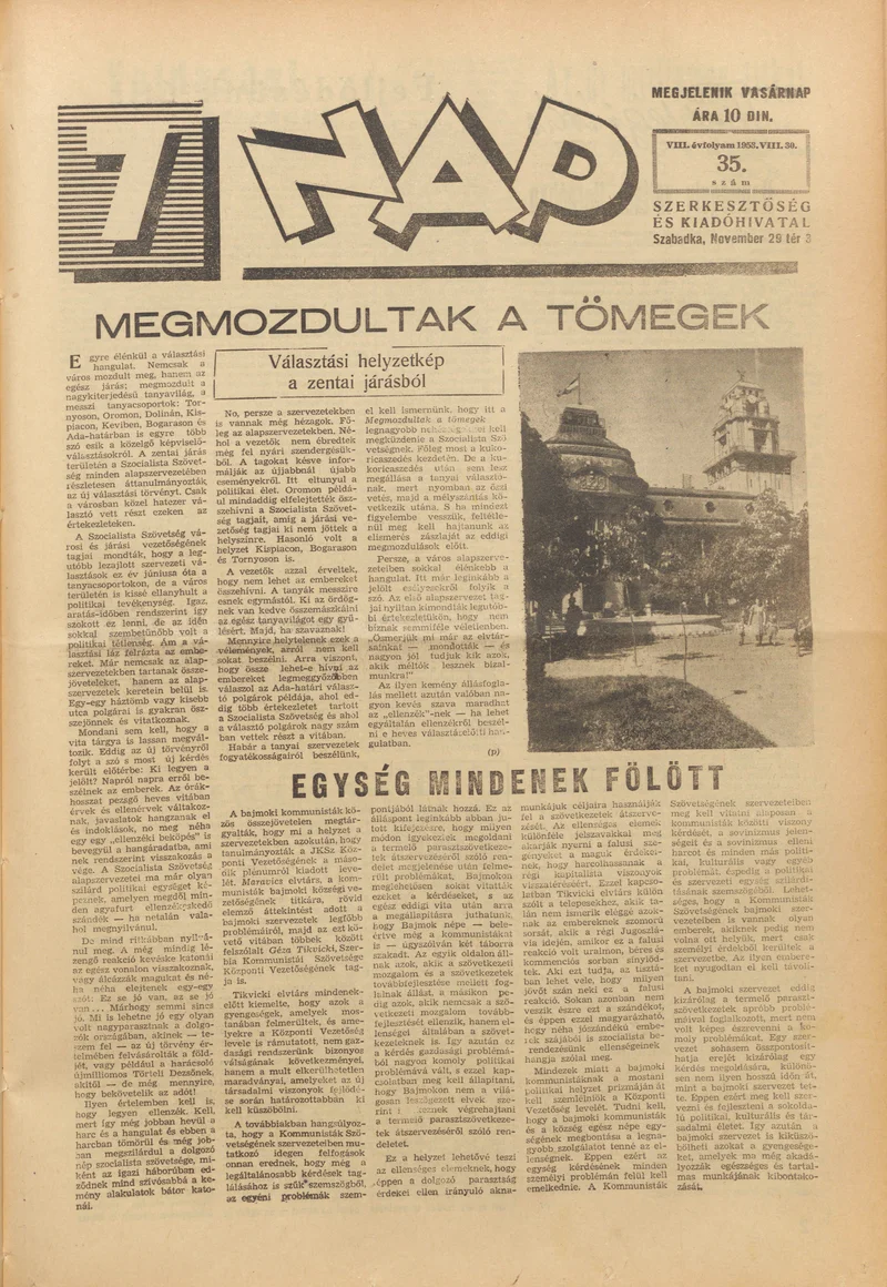 7 Nap, 8. évf. 1953. augusztus 30. 35. sz. 1–16. oldal