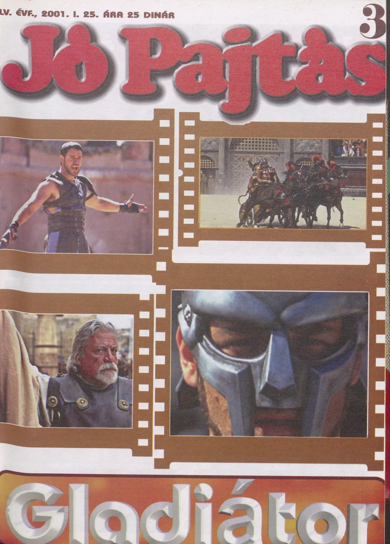 Jó Pajtás, 55. évf. 2001. január 25. 3. sz.