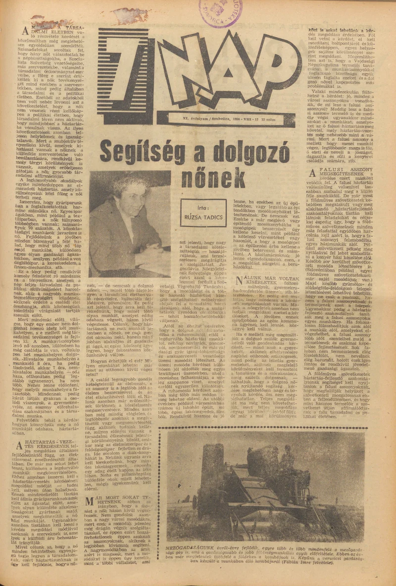 7 Nap, 11. évf. 1956. augusztus 12. 33. sz.