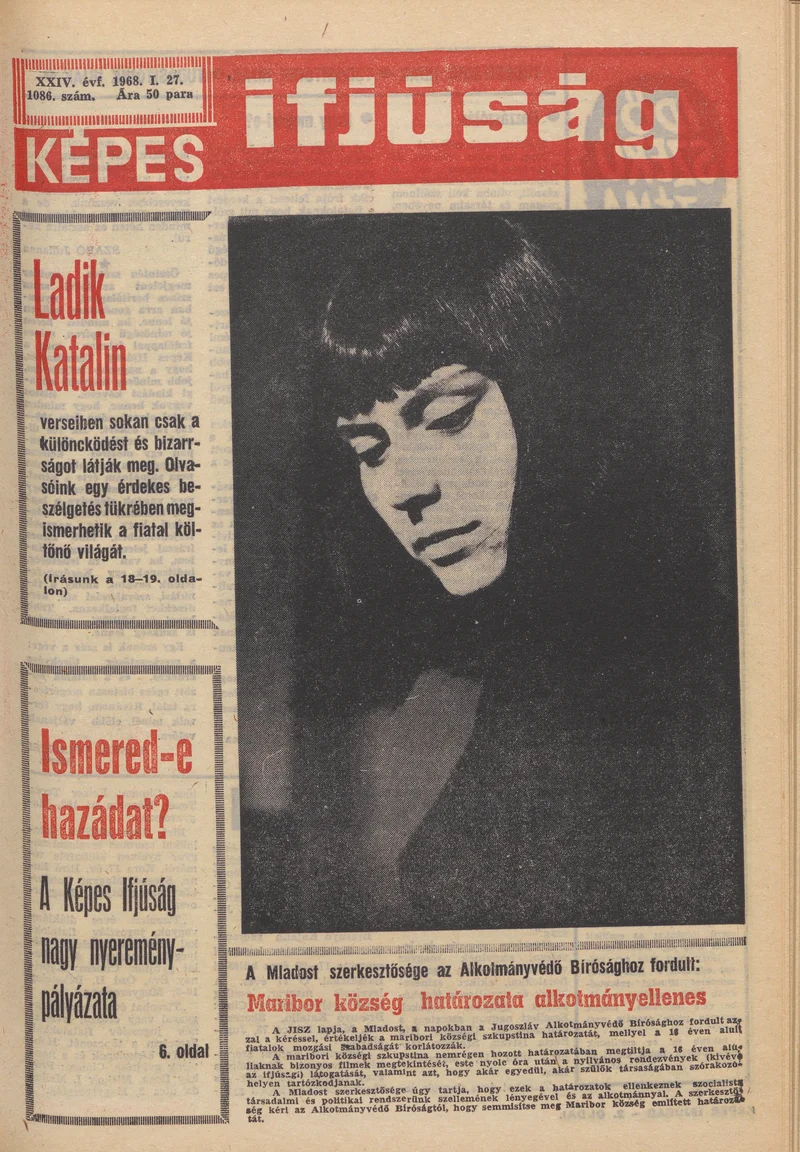 Képes Ifjúság, 24. évf. 1968. január 27. 1086. sz. 1–32. oldal