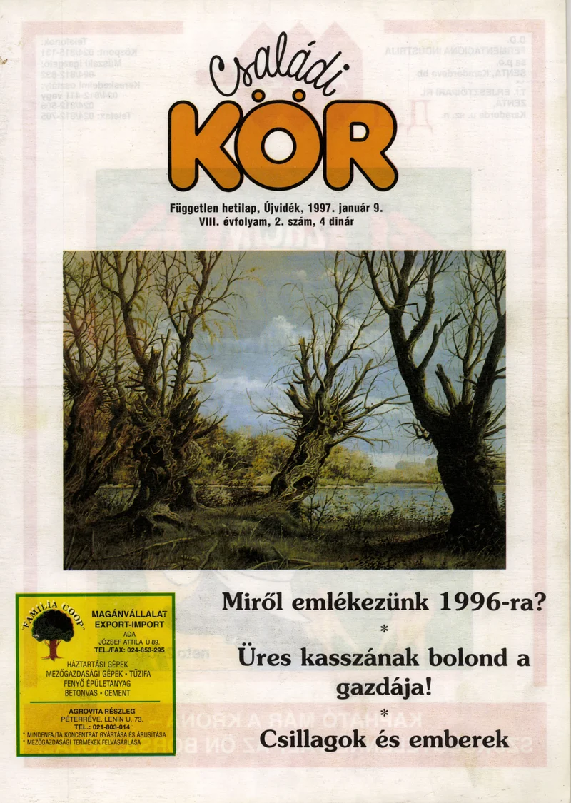 Családi Kör, 8. évf. 1997. január 9. 2. sz.
