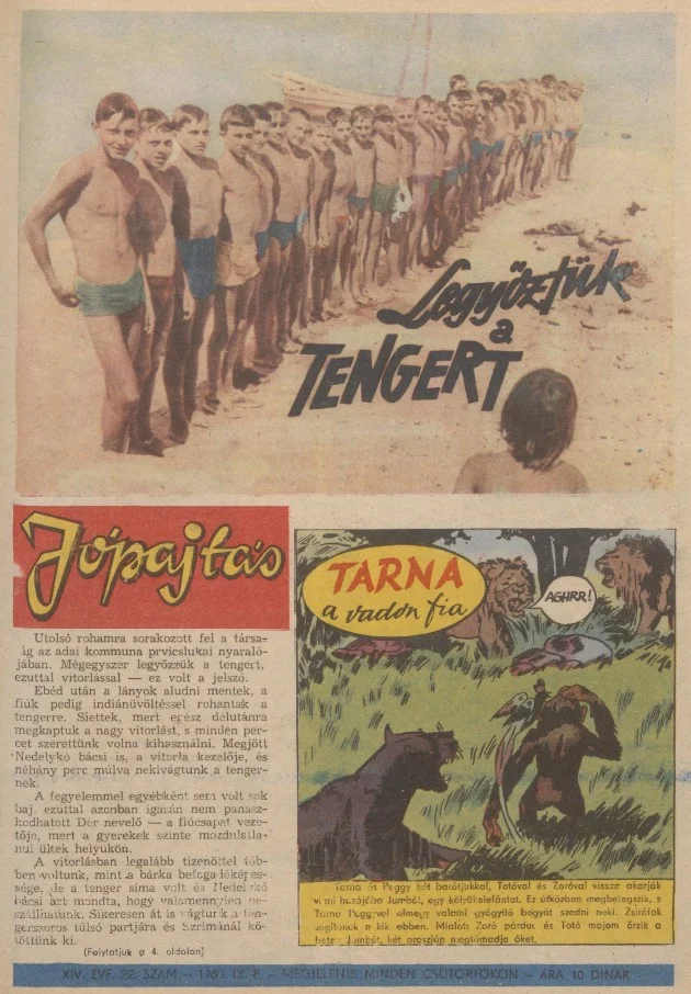 Jó Pajtás, 14. évf. 1960. szeptember 8. 22. sz.