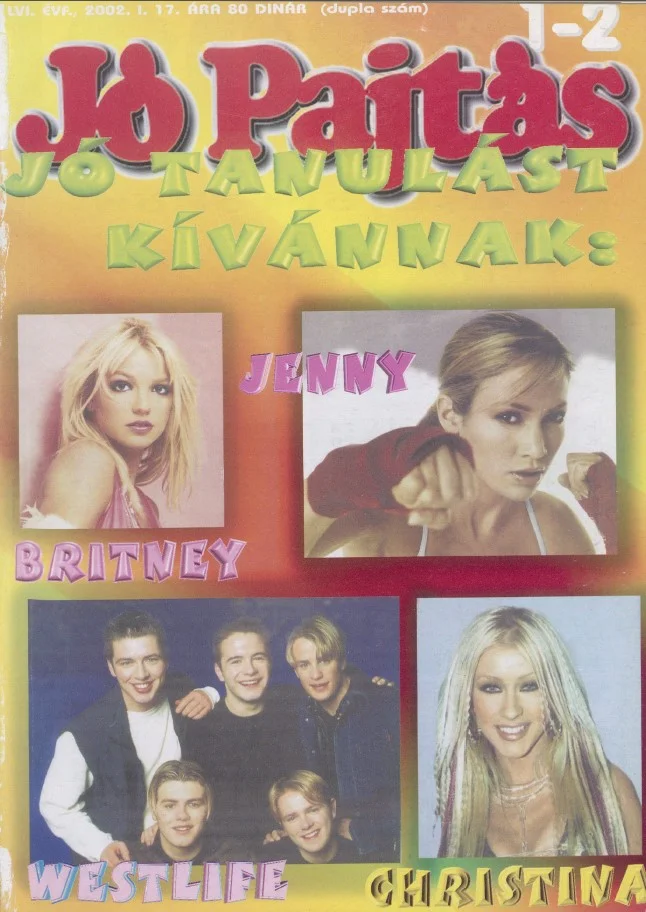 Jó Pajtás, 56. évf. 2002. január 17. 1–2. sz.