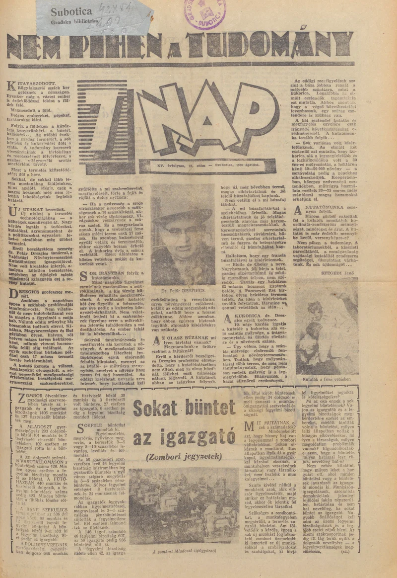 7 Nap, 15. évf. 1960. április 3. 15. sz.