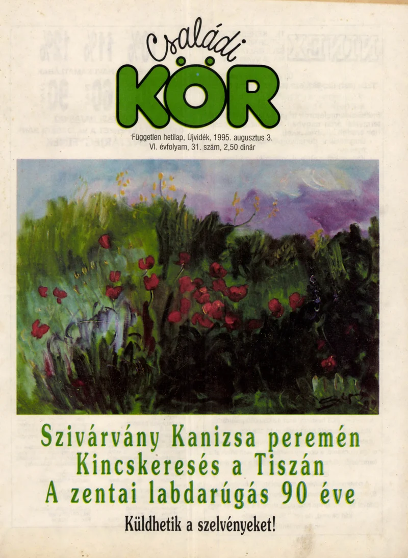Családi Kör, 6. évf. 1995. augusztus 3. 31. sz.