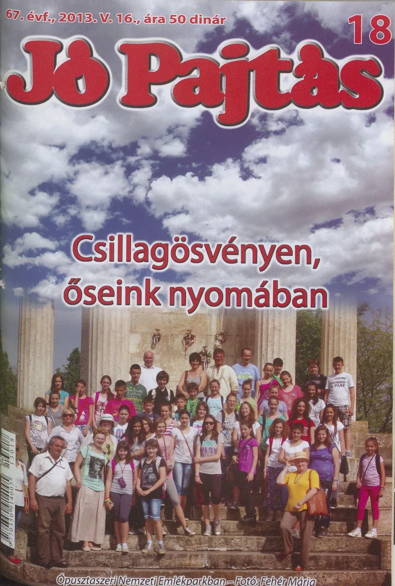 Jó Pajtás, 67. évf. 2013. május 16. 18. sz.