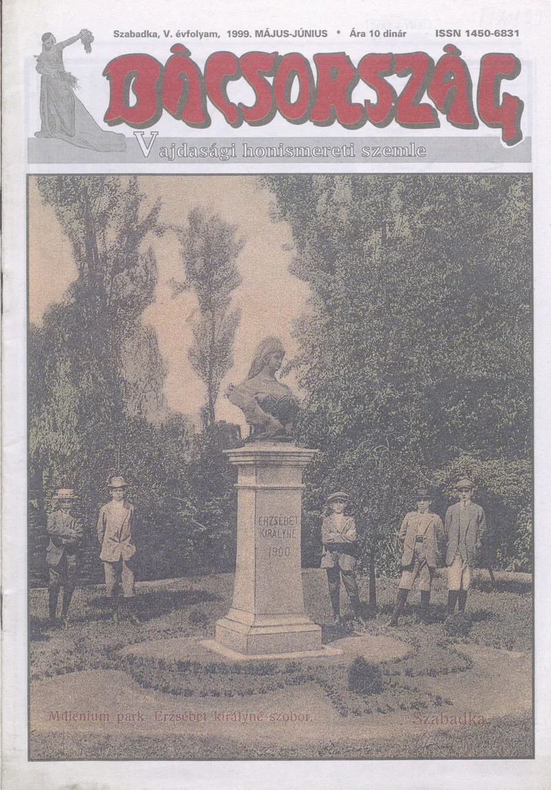 Bácsország, 5. évf. 1999. – . 3. sz.