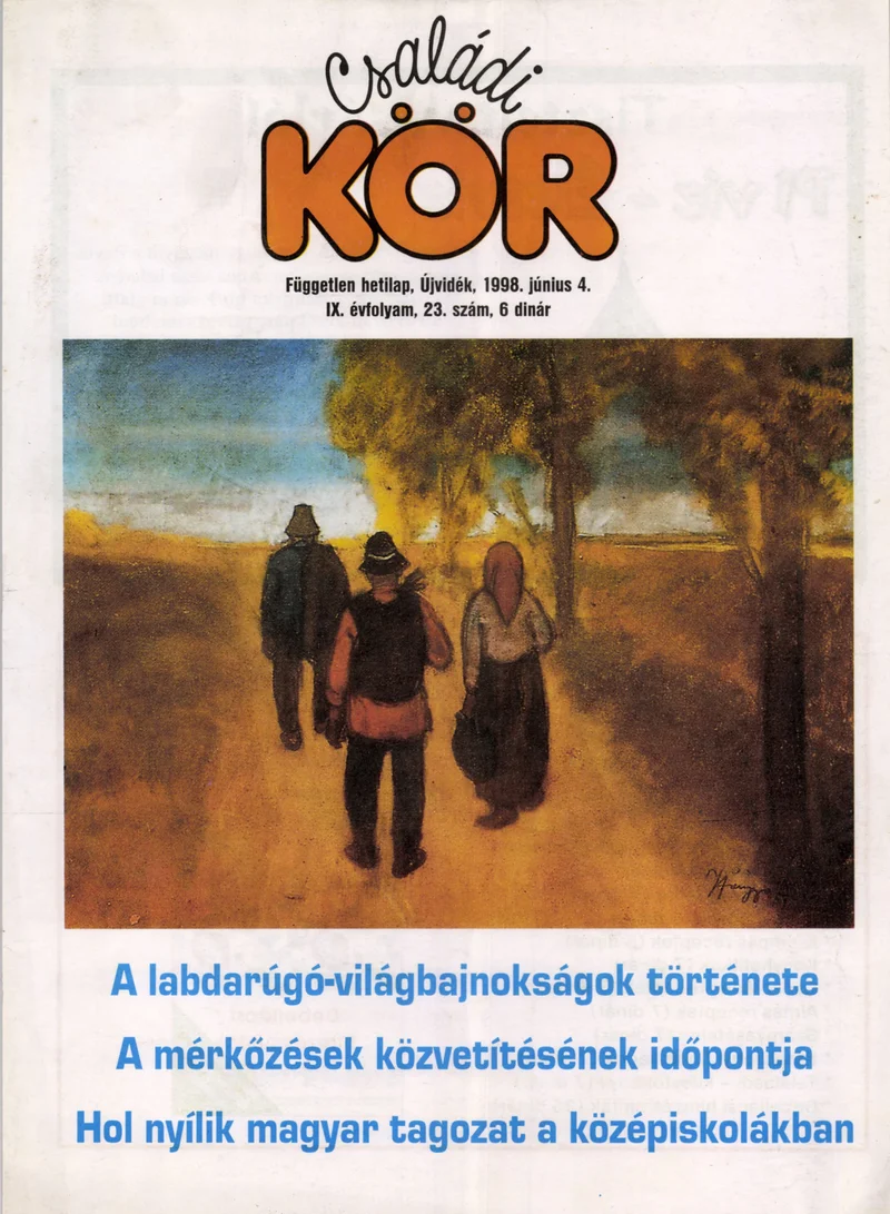 Családi Kör, 9. évf. 1998. június 4. 23. sz.