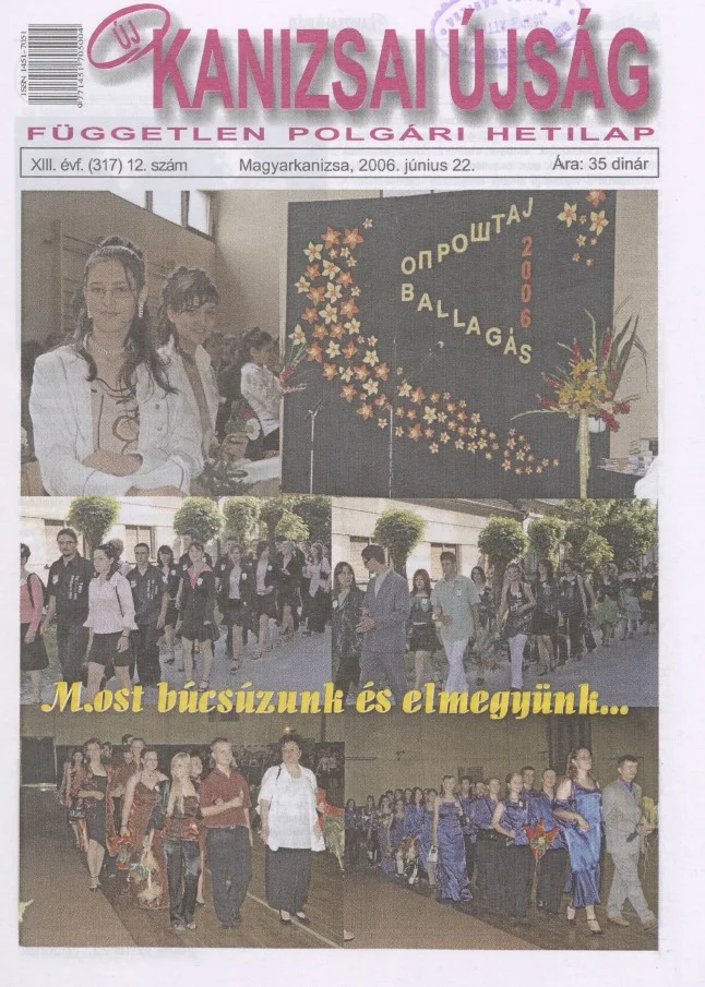 Új Kanizsai Újság, 13. évf. 2006. június 22. 12. sz.