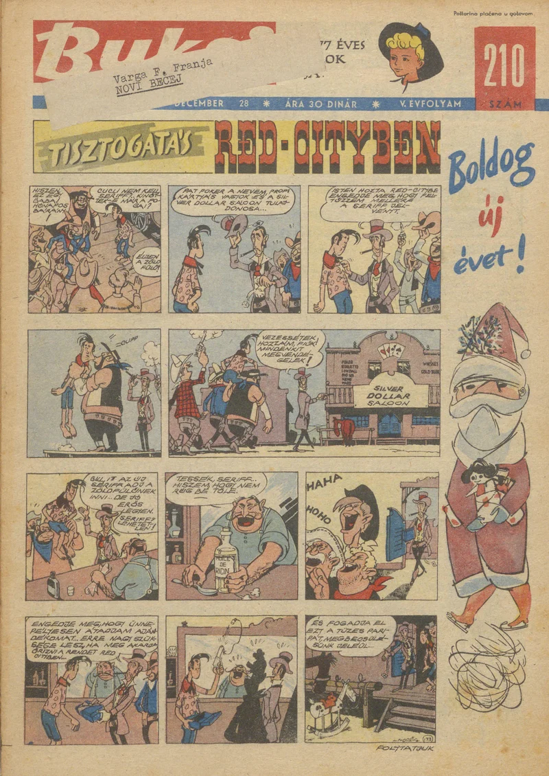 Buksi, 5. évf. 1961. december 28. 210. sz.