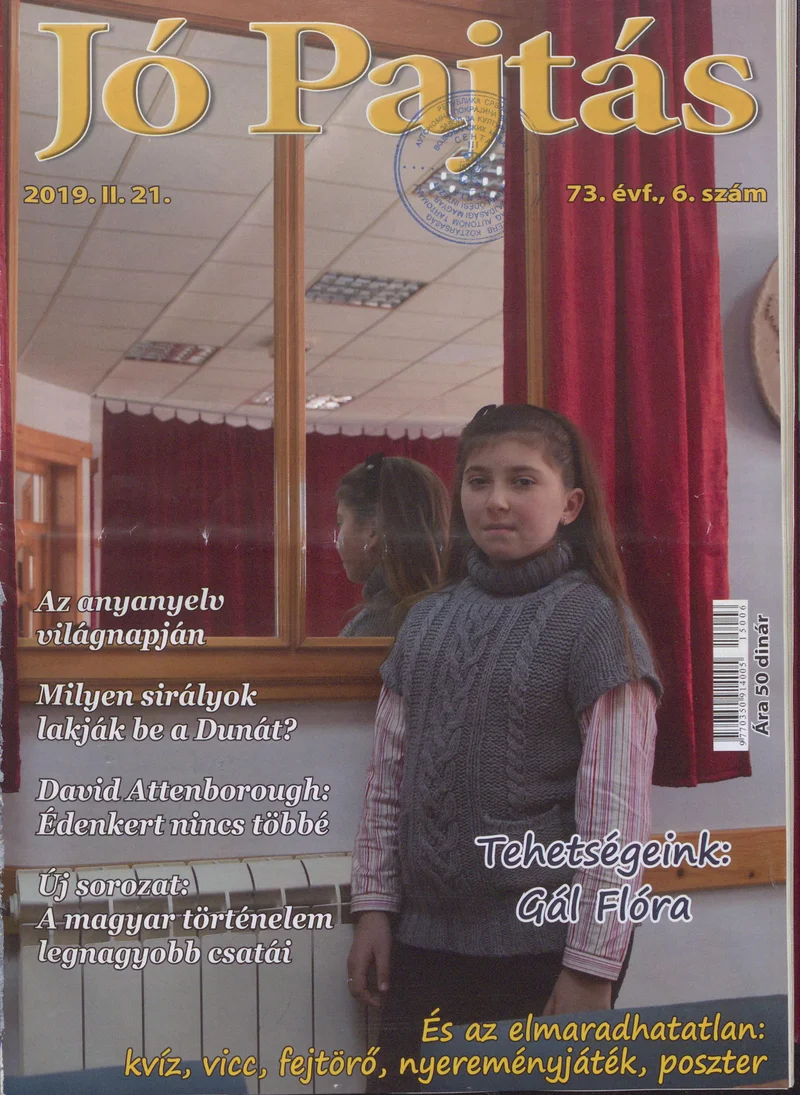 Jó Pajtás, 73. évf. 2019. február 21. 6. sz.