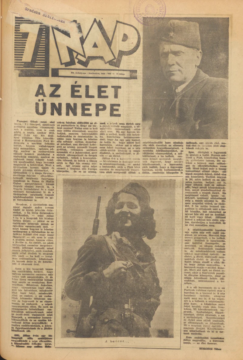 7 Nap, 11. évf. 1956. július 1. 27. sz.