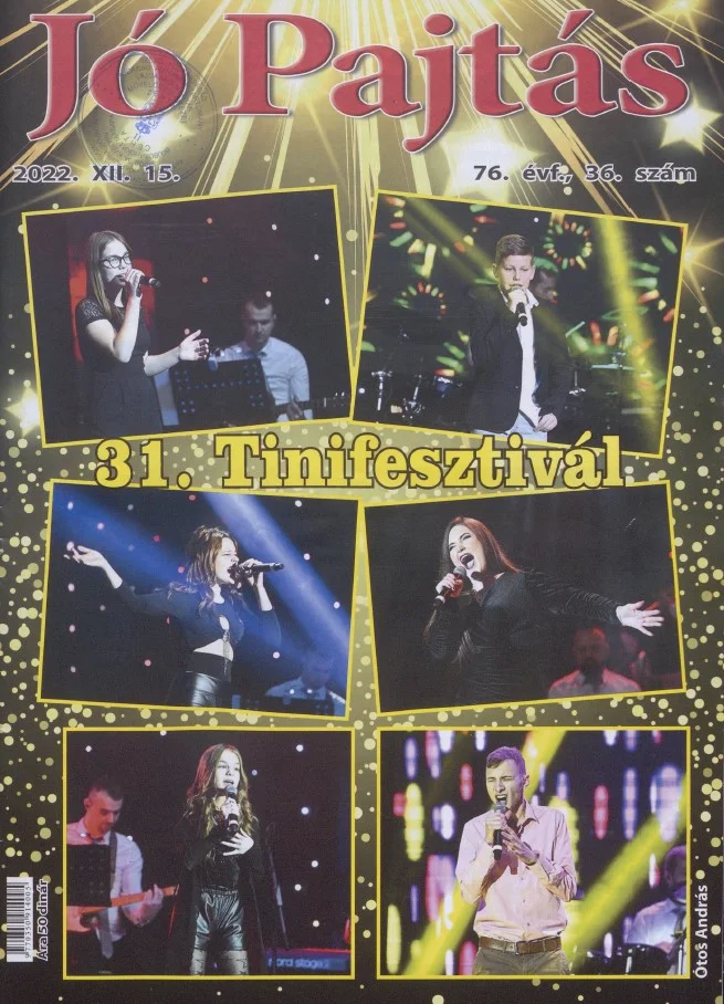 Jó Pajtás, 76. évf. 2022. december 15. 36. sz.