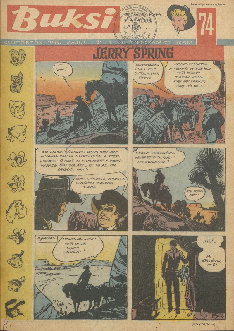 Buksi, 3. évf. 1959. május 21. 74. sz.
