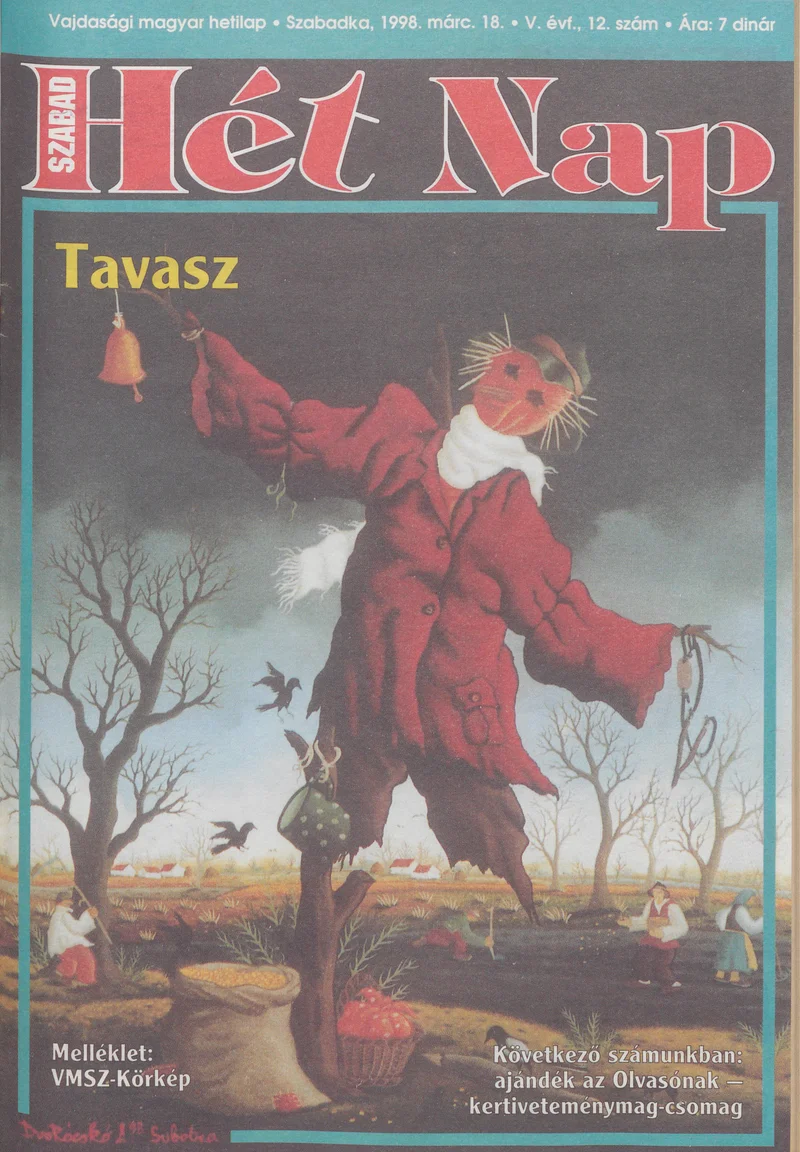 Szabad Hét Nap, 5. évf. 1998. március 18. 12. sz.