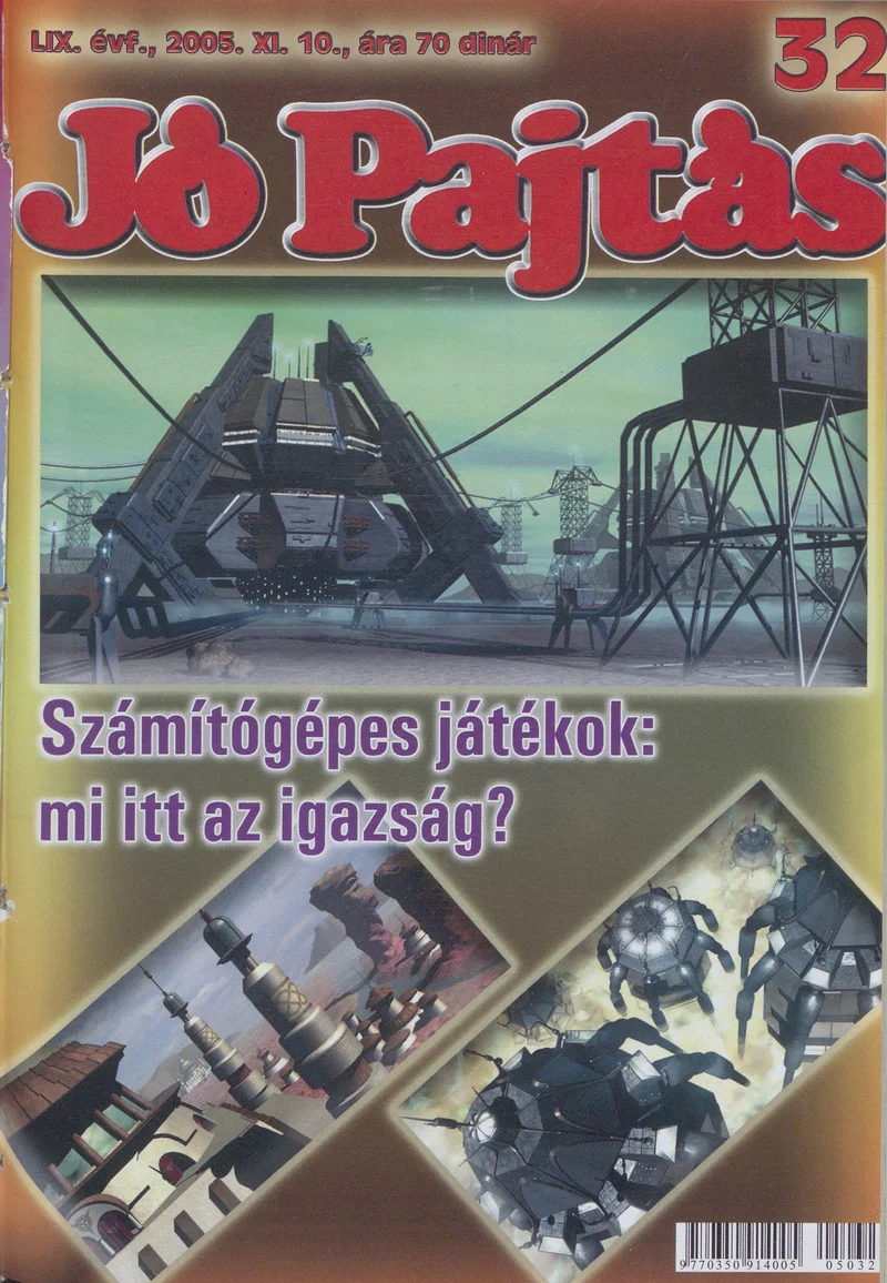Jó Pajtás, 59. évf. 2005. november 10. 32. sz.