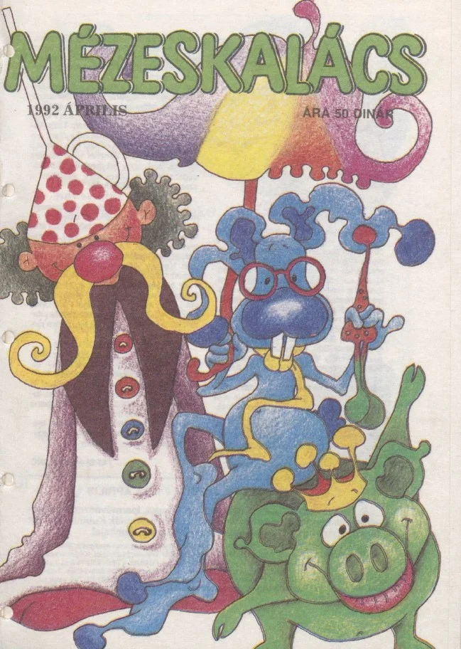 Mézeskalács, 40. évf. 1992. április. 4. sz.