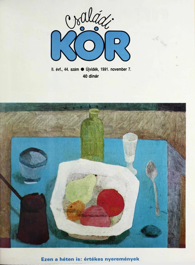 Családi Kör, 2. évf. 1991. november 7. 44. sz.