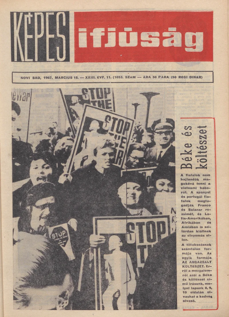 Képes Ifjúság, 23. évf. 1967. március 18. 11. sz. 1–32. oldal