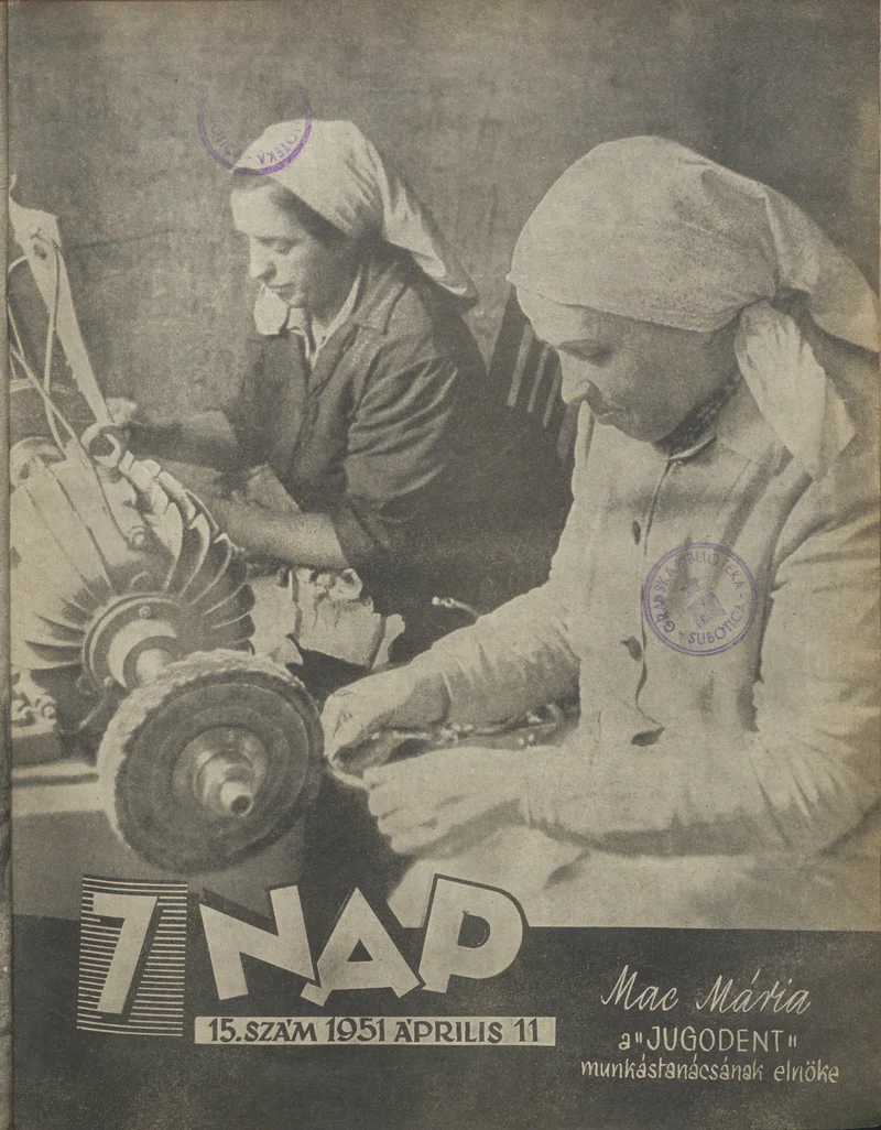 7 Nap, 6. évf. 1951. április 11. 15. sz.