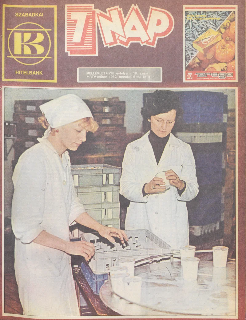 7 Nap melléklet, 8. évf. 1982. március 6. – 12. 10. sz.