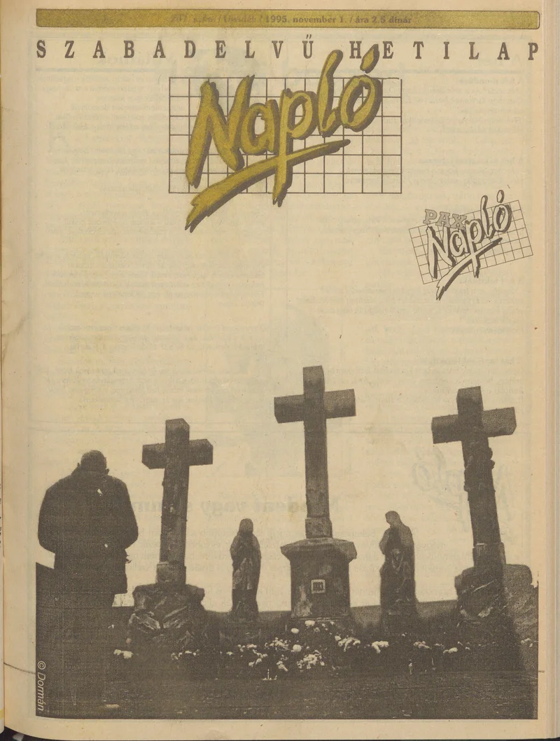 Napló - Szabadelvű hetilap, 6. évf. 1995. november 1. 287. sz.